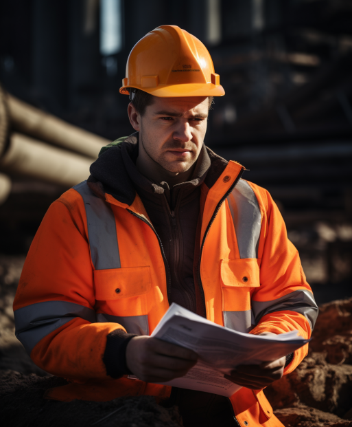 pidar7214_man_in_orange_vest_on_construction_site_with_document_1c105ab8-a86e-4967-afa4-6670ba83922b